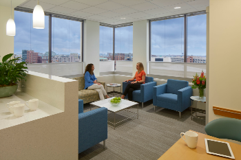 Our state of the art facility offers panoramic views of the city.