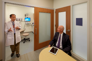 Our state of the art medical consultation rooms provide a comfortable place for you to talk with your physician 