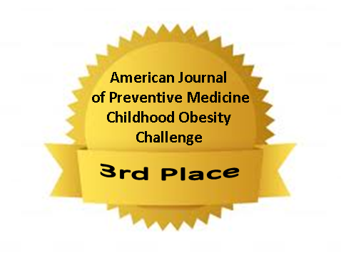 Award for American Journal of Preventative Medicine Childhood Obesity Challenge 3rd Place