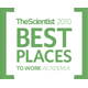 Best Places to Work in Acadamia Award