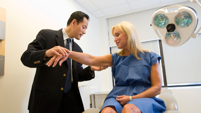 Link to the Melanoma and Pigmented Lesion Clinic at Mass General Dermatology