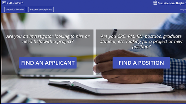Screenshot of Job Database homepage Screenshot of Job Database homepage