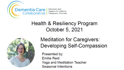 Video: Meditation for Caregivers: Developing Self Compassion