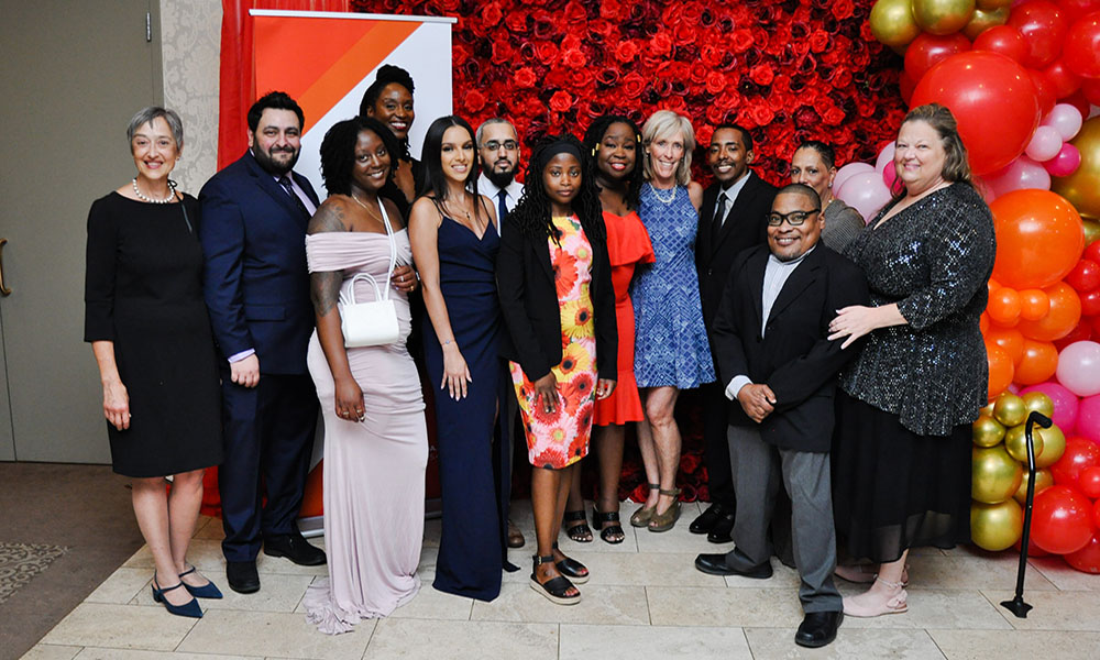 Sickle cell disease team members and patients at the Greater Boston Sickle Cell Disease Association’s 2022 Annual Gala.