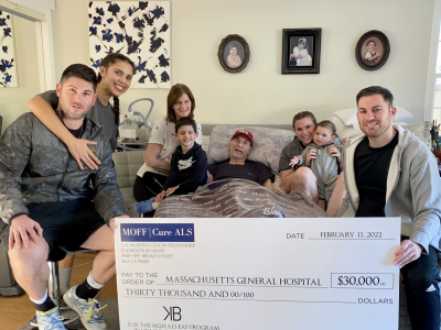 Group with novelty check for $30,000