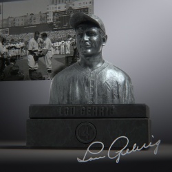 bust of Lou Gehrig