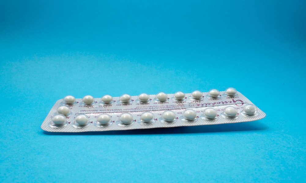Packet of birth control pills Packet of birth control pills