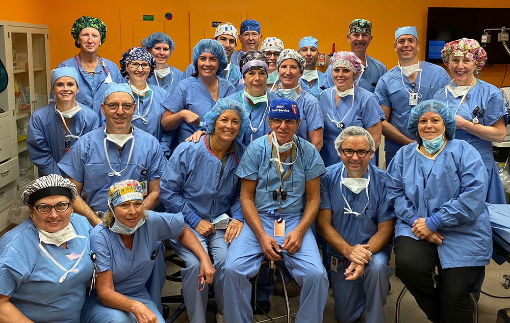 Picture of the team at the Outpatient Surgery Center at Mass General Waltham