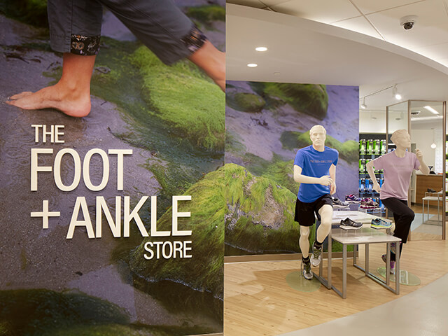 Picture of the Foot & Ankle Store at Mass General Waltham