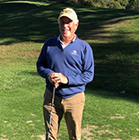 Don, a patient of Dr. Harold Fogel, back to golfing after a successful spine surgery