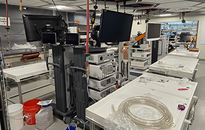 picture of the bioskills training area in the ENABLE Laboratory