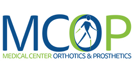 Logo for Medical Center Orthotics and Prosthetics, a prosthetic partner of the ICAN