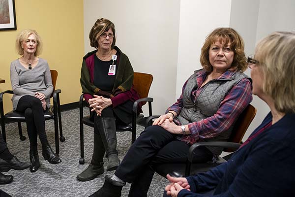 Picture of a Mass General Support Group in session. 