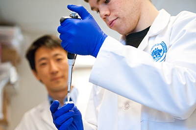 Link opens to information on physiology, development and genetics research