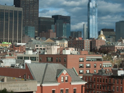 Boston Skyline from Mass General