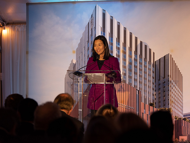 Boston Mayor Michelle Wu