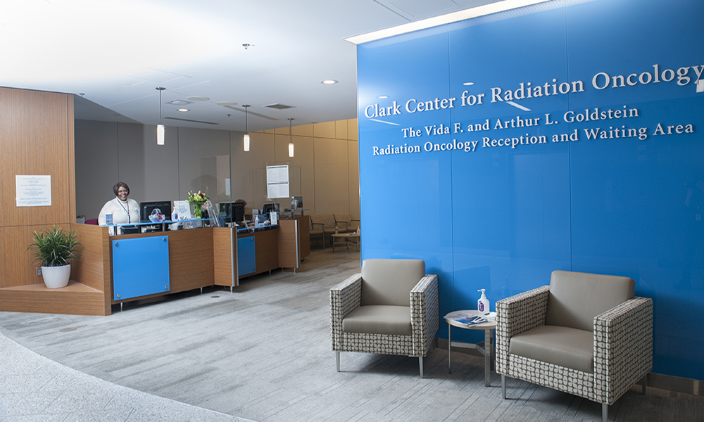 Center for Radiation Oncology waiting room. Center for Radiation Oncology waiting room.