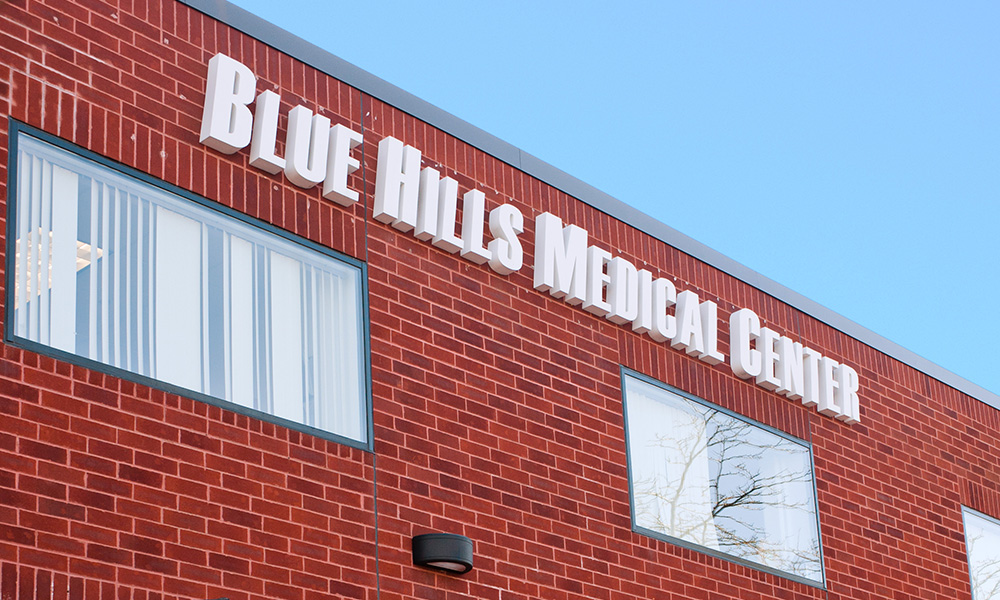 Blue Hills Medical Center Exterior of the Blue Hills Medical Center