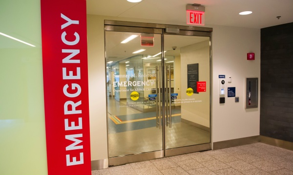 Entrance to the Emergency Department Entrance to the Emergency Department