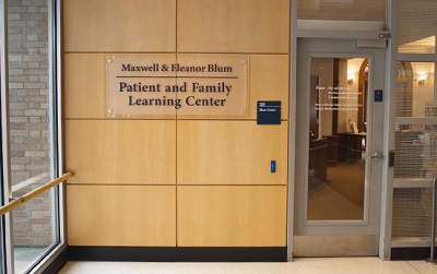 Blum Patient & Family Learning Center Blum Patient & Family Learning Center