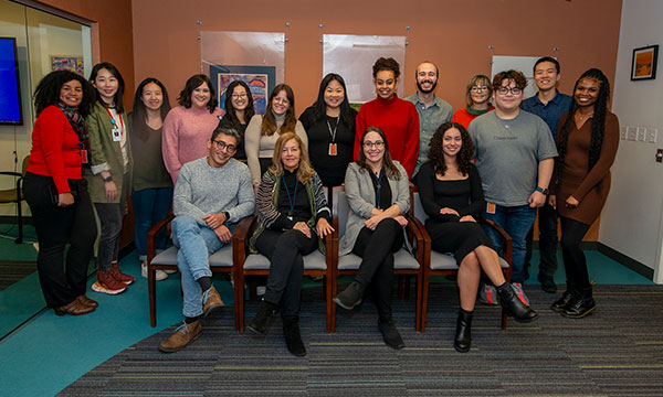 Dr. Alegria and DRU team members Dr. Alegria and DRU team members