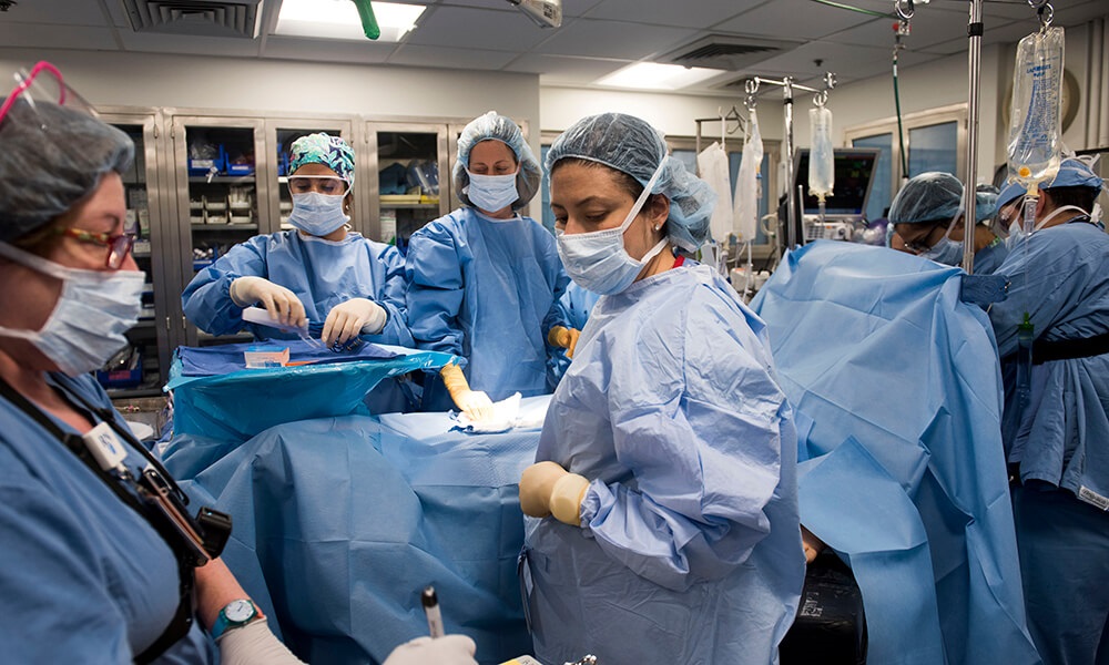 Mass General Student participates in a Learning Lab simulation Mass General Student participates in a Learning Lab simulation