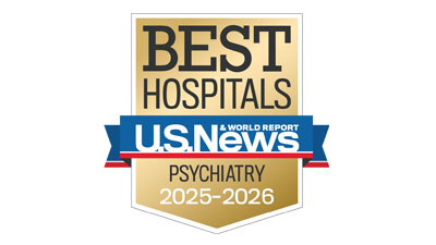 #1 in Psychiatry  Learn more about the US news ratings