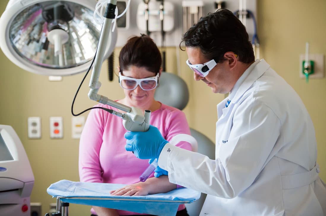 Our Surgical Divisions Link opens to a list of the surgical divisions