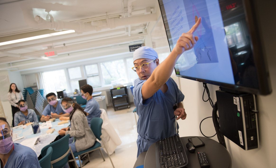 Health Services Research, Surgical Simulation and Teaching Link opens to information on health services research, surgical simulation and teaching